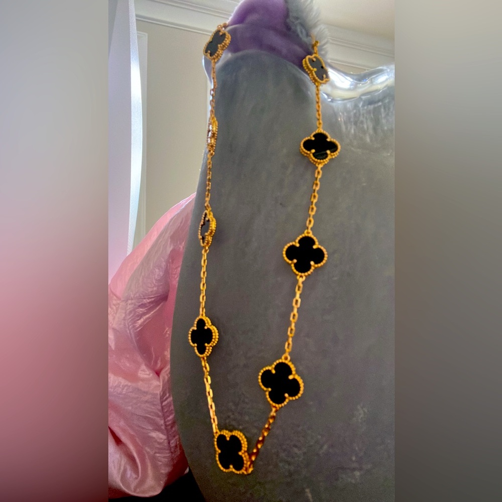 Black Clover Necklace